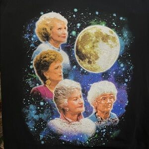 Black The Golden Girls Small Shirt
